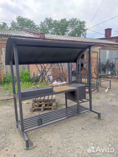 Мангал лофт в подарок