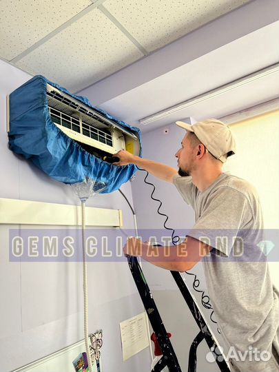 Установка сплит систем, чистка, заправка фреоном