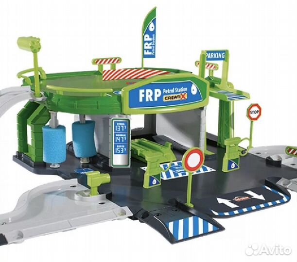 Заправочная станция 3+ Набор игровой Majorette