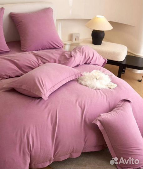 Постельное бельё бархатный сатин, 1.5сп, на резинк