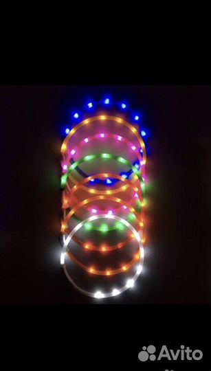 Ошейник светящийся