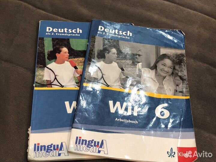 Учебник и рабочая тетрадь по немецкому Wir 6