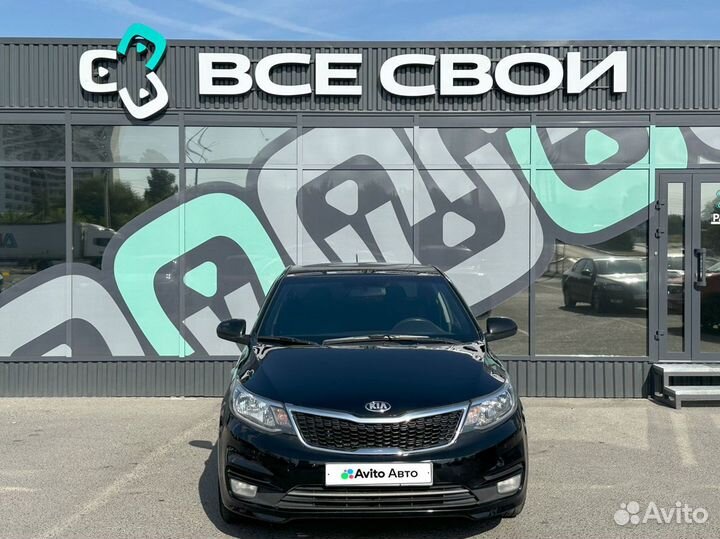 Kia Rio 1.6 МТ, 2016, 184 033 км