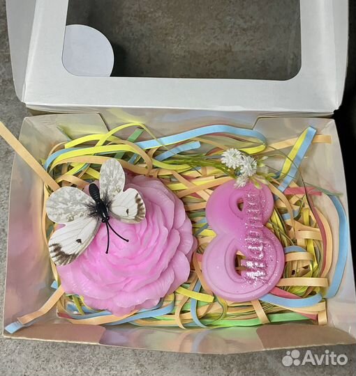 Мыло ручной работы к 8 Марта