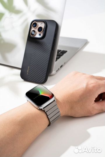 Титановый браслет Benks для Apple watch