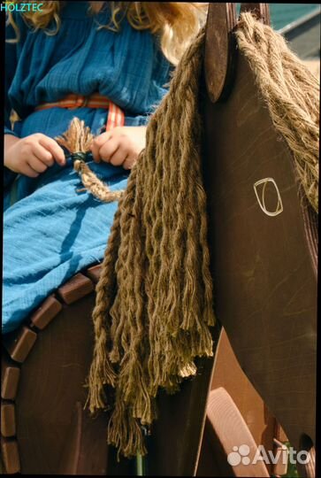 Детская зона. Декор для улицы. Деревянная Лошадка