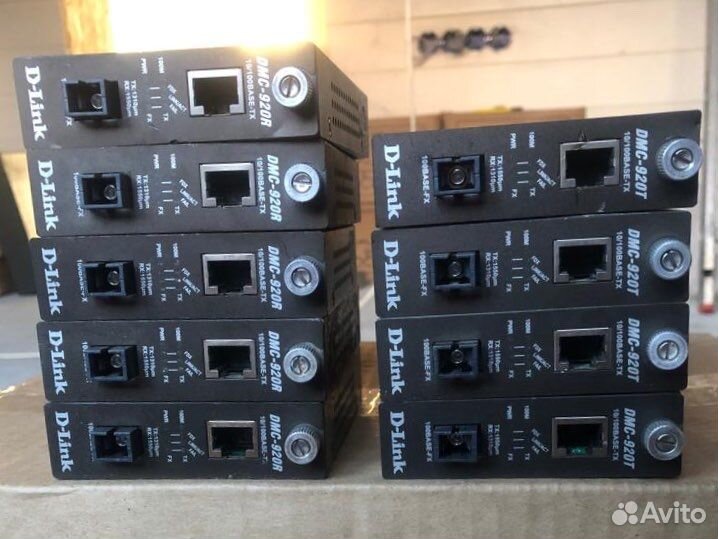 Медиаконвекторы D-link DMC-920T и D-link DMC-920-R