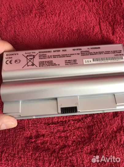 Аккумулятор от sony Япония