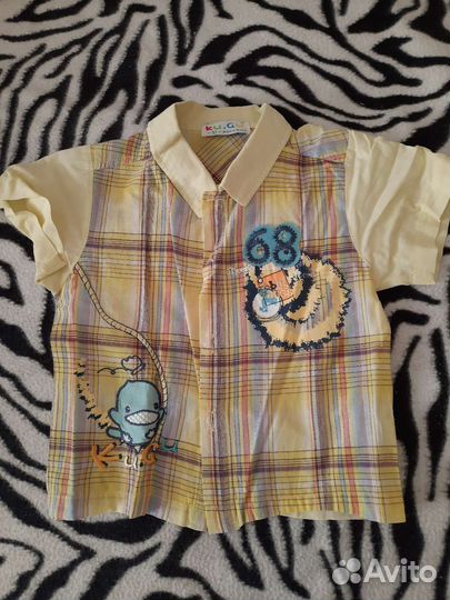 Рубашка для мальчика 92