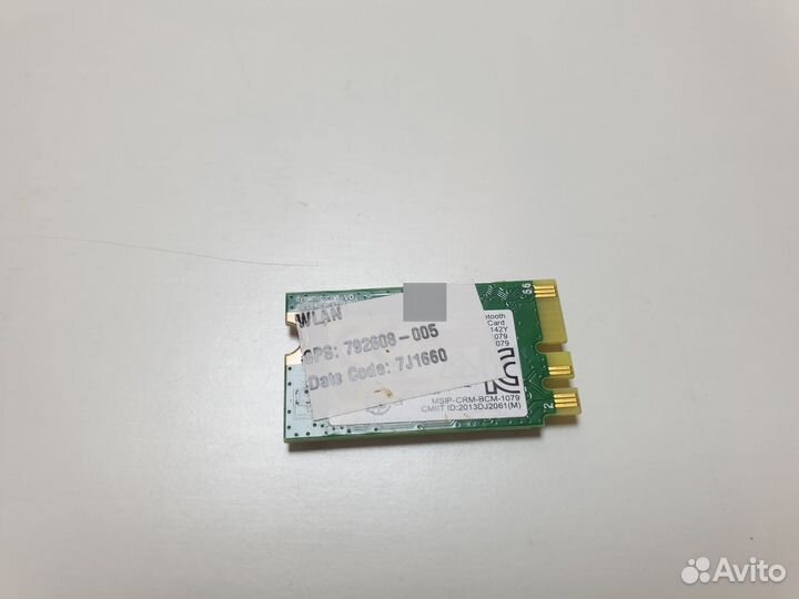Плата Wi-Fi ноутбука HP 15-AY