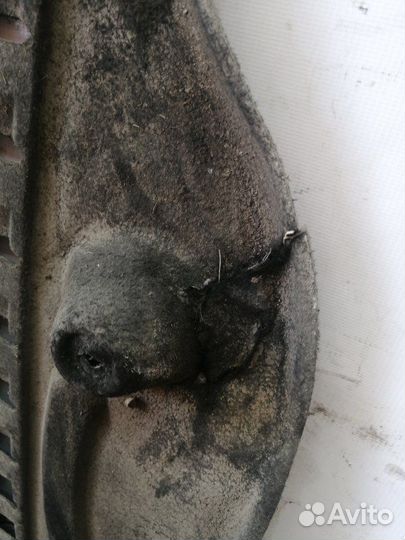 Защита днища левая Mercedes W221 Rest