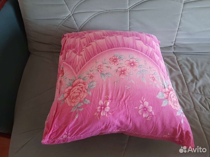 Подушка 1шт с гусиного пера 70х70 не пользованная