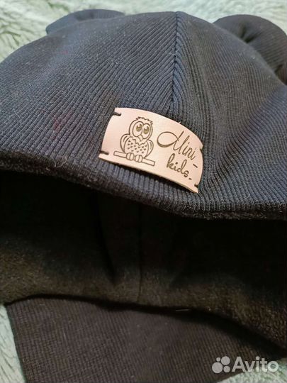 Зимняя шапка и снуд для малыша