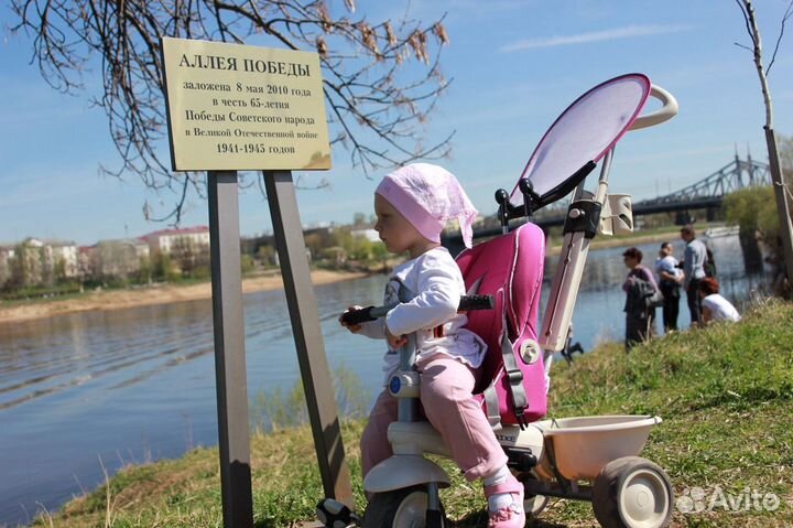 Велосипед-коляска smart trike