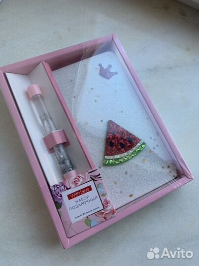 Блокнот и ручка/подарочный набор