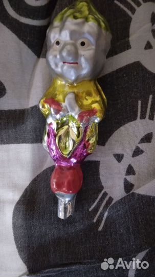 Виноградинка, Мастино и Чиполлино- елочные игрушки