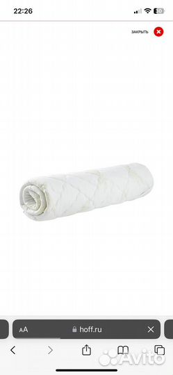 Матрас hoff 140 200 для дивана/кровать