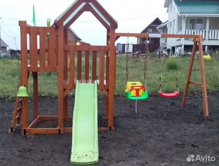 Детский уличный спортивный комплекс