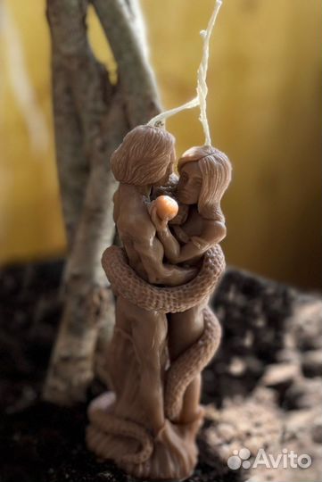 Свеча Адам и Ева