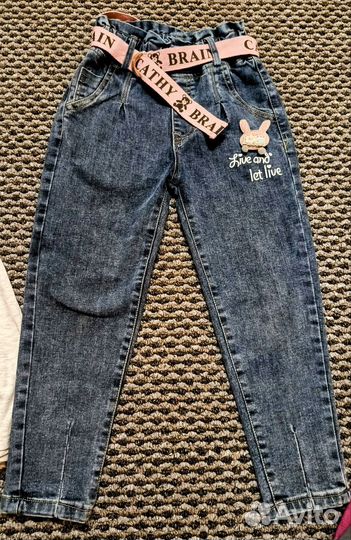 Вещи пакетом для девочки 122-128