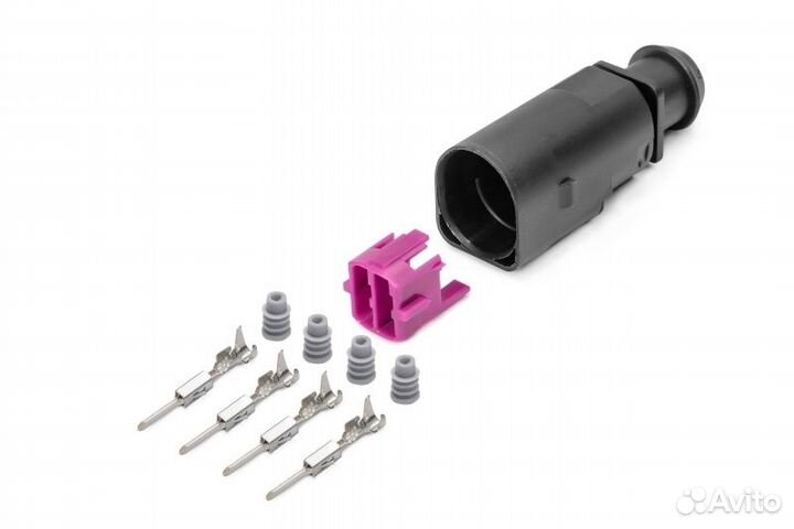 Разъем 4b0973812 4-х контактный датчика износа тор