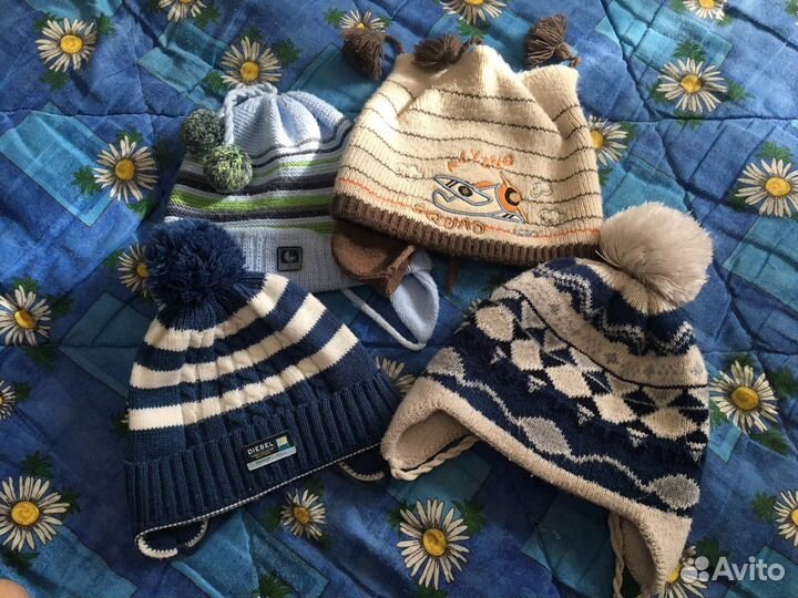 Шапки, с 3 лет