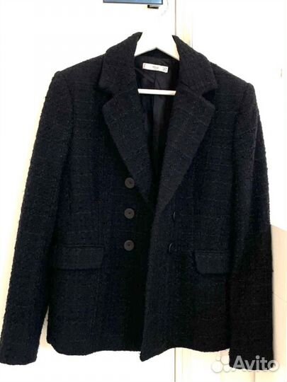 Твидовый пиджак Mango