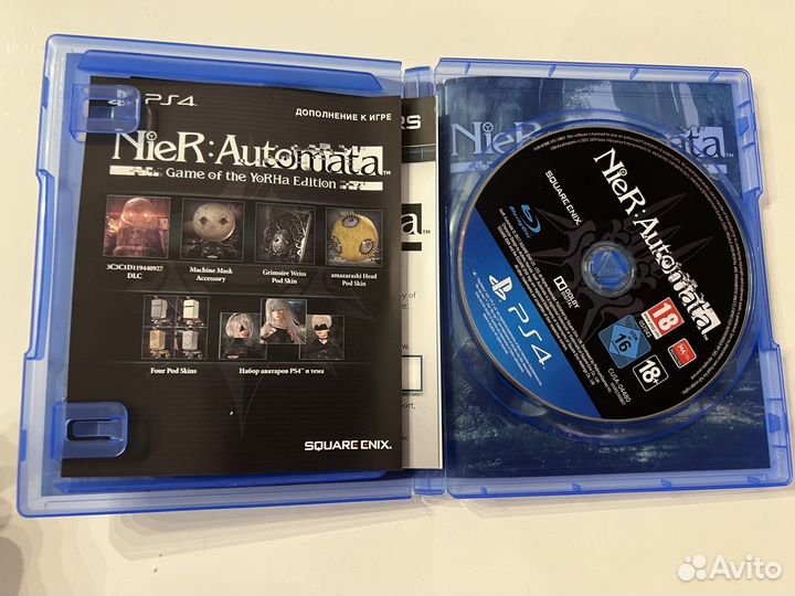 Nier automata ps4 диск