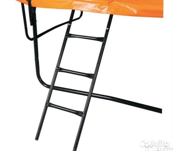 Батут DFC kengoo II 12ft сетка, лестница, (366см)