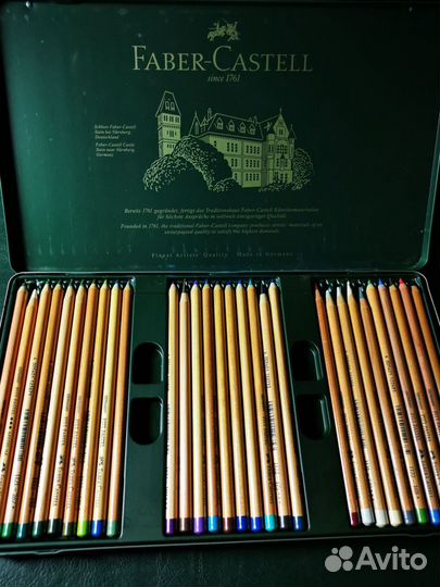 Faber castell пастельные карандаши 60 шт