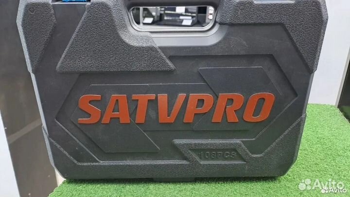 Набор инструментов satvpro 108 (пт18б)