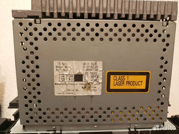 Команд/магнитофон/головное устройство Сузуки