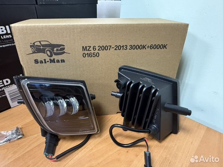 Птф LED светодиодная Mazda 6 GH 2007-2010 2х реж