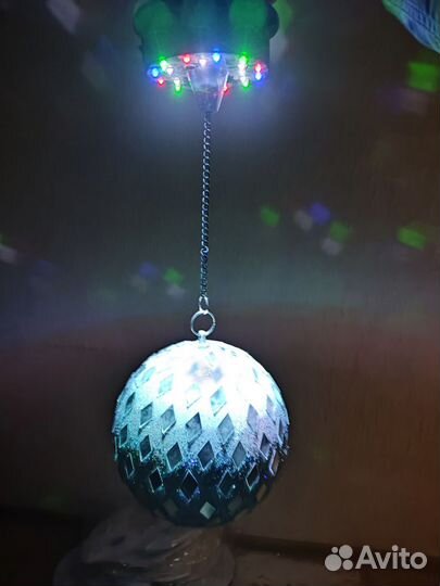 Зеркальные Диско шары с подвесным мотором