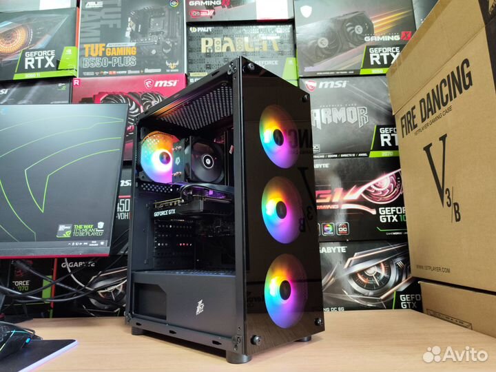 Новый игровой пк для современных игр Intel+Nvidia