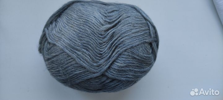 Пряжа чистошерстяная