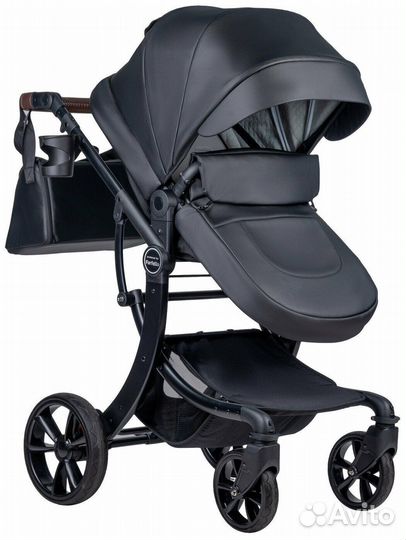 Коляска Aimile в экокоже