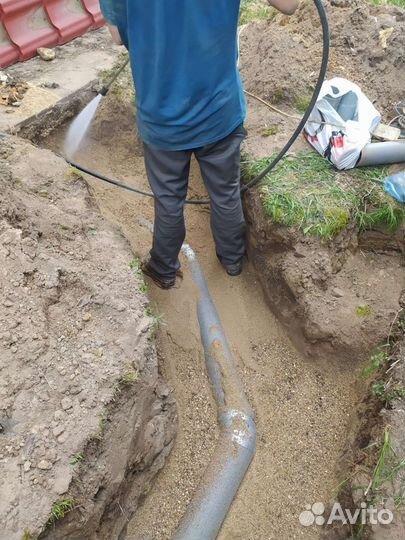 Прочистка канализации Устранение засоров частник