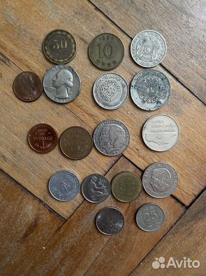 Иностранные монеты разных стран