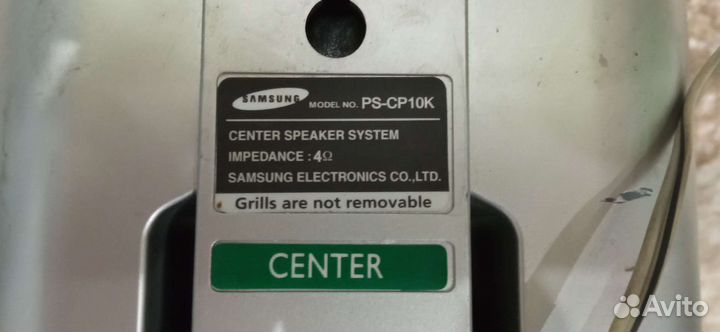 Сабвуфер с колонками samsung