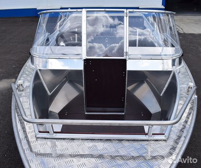 Новая алюминиевая лодка Wyatboat 430DCM