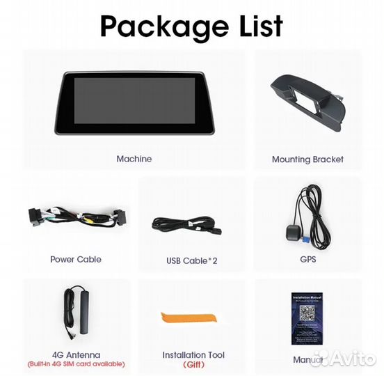 Магнитола BMW 3 E90 E91 E92 E93