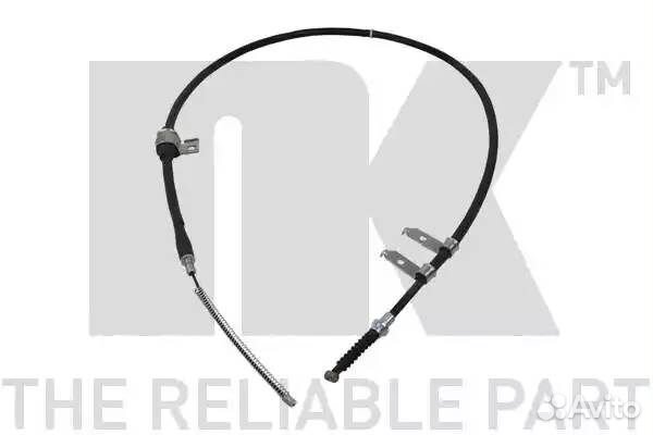 Трос ручного тормоза ford ranger 06- 1751мм прав