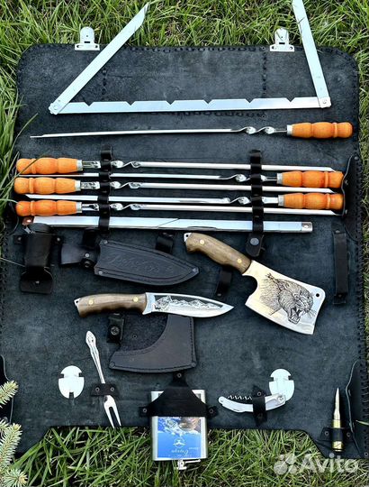 Колчан Шашлычный набор Дипломат