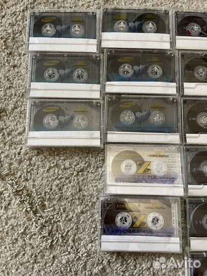 Аудиокассеты samsung и vs