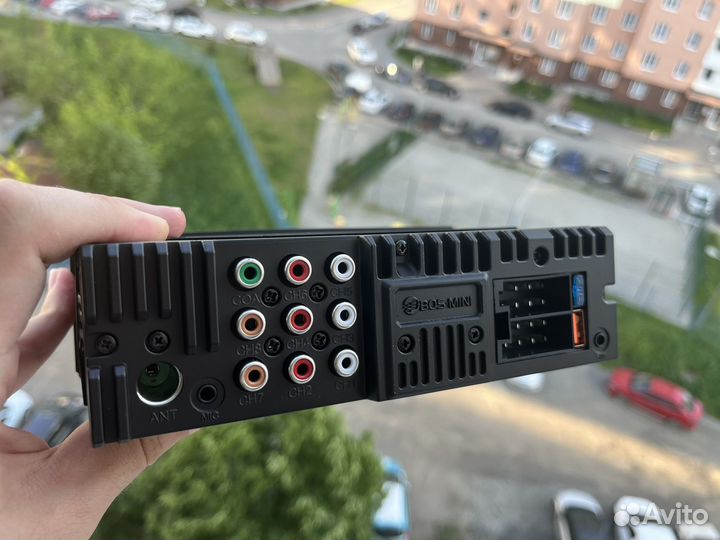 Оригинальная процессорная магнитола 9RCA 4x80W