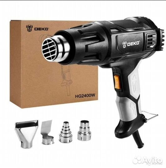Новый Фен строительный deko HG2300W