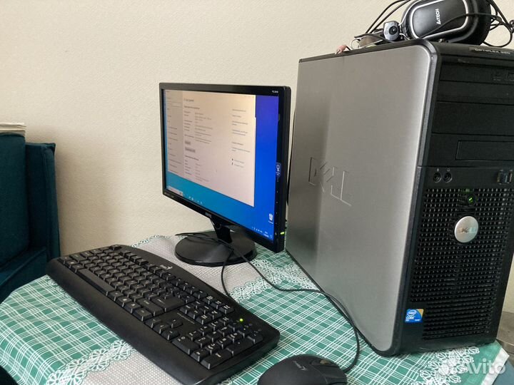 Пк Dell Optiplex 380 монитор BenQ +