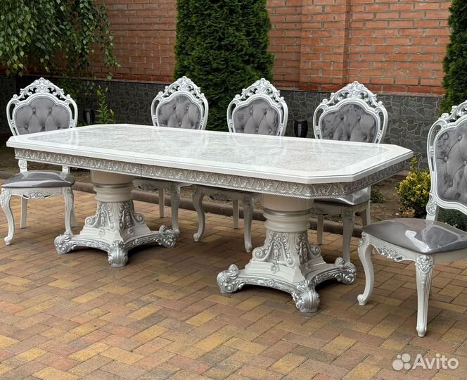 Стол, стулья набор. Доставка по всей России