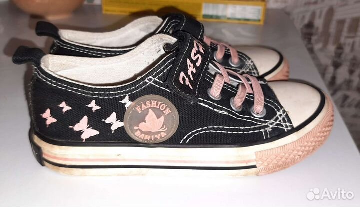 Кеды для девочки 29 размер